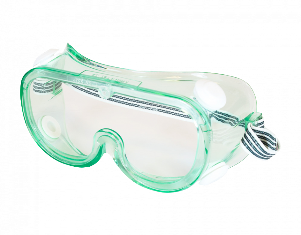 Chemical Impact Goggle with Indirect Ventilation and Anti-Fog Lenses ES-GC/AF