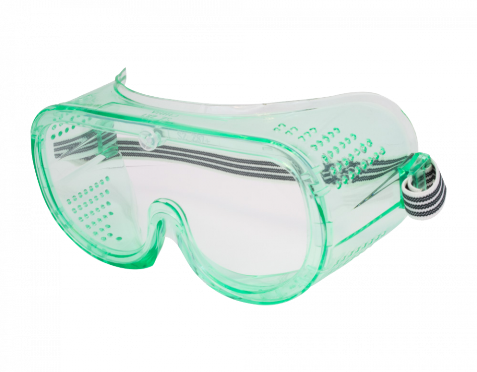 Perforated Chemical Impact Goggle with Indirect Ventilation ES-GP