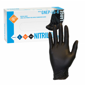 Black Nitrile Gloves GNEP-LG-K