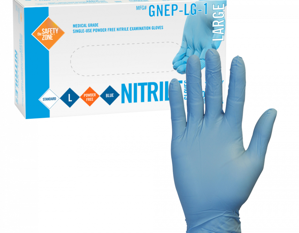 Blue Nitrile Gloves GNEP-LG-1