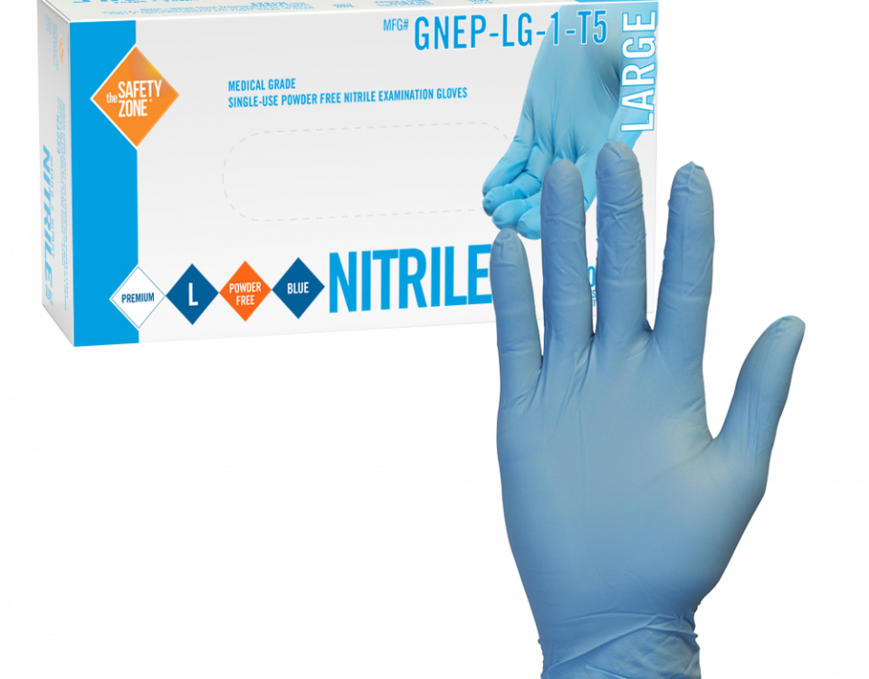Blue Nitrile Gloves GNEP-LG-1-T5