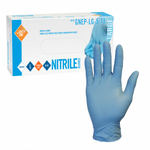 Blue Nitrile Gloves GNEP-LG-5-T8