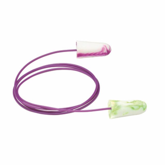 Corded Ear Plugs RM 6654 - Green and Purple