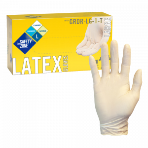 Powdered Natural Latex Gloves - GRDR-LG-1-T